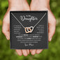 My Daughter| Braver Than You Believe - Interlocking Love Necklace - Babaccam