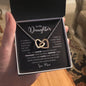 My Daughter| Braver Than You Believe - Interlocking Love Necklace - Babaccam