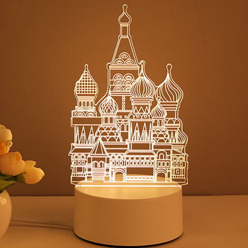 Night Light Table Lamp Bedside Lamp Bedroom - Babaccam