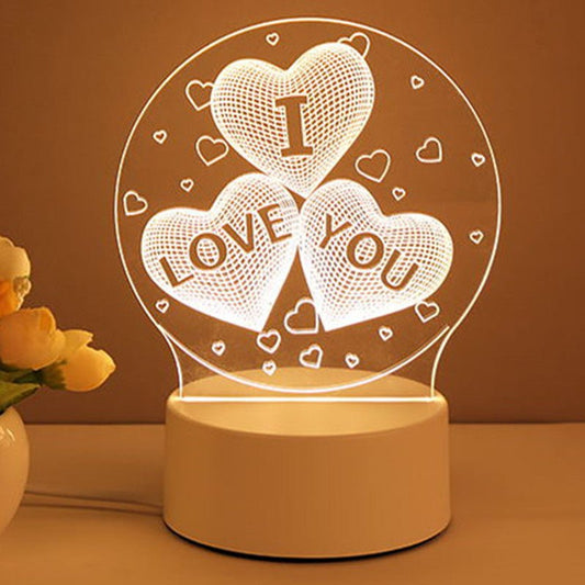 Night Light Table Lamp Bedside Lamp Bedroom - Babaccam
