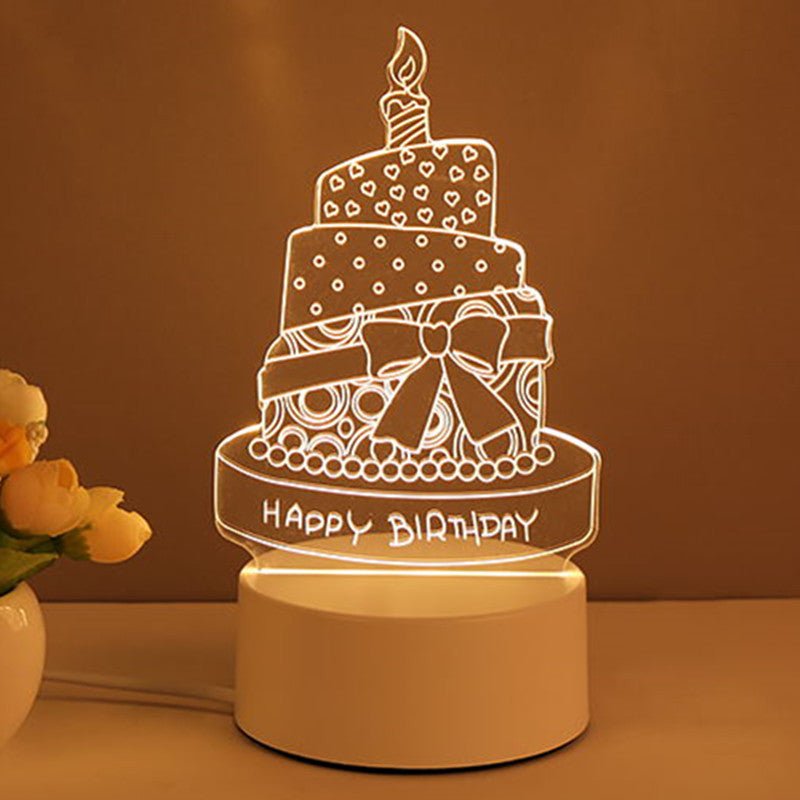 Night Light Table Lamp Bedside Lamp Bedroom - Babaccam