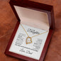 To My Daughter Forever Love Necklace From Dad - Babaccam
