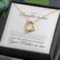 To My Daughter - in - Law Forever Love Necklace - Babaccam