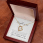 To My Daughter - in - Law Forever Love Necklace - Babaccam
