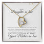To My Daughter - in - Law Forever Love Necklace - Babaccam