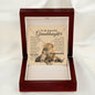 To My Granddaughter, Eternal love Necklace from OLD LION Grandfather - Babaccam