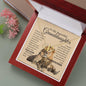 To My Granddaughter, Eternal love Necklace from OLD LION Grandfather - Babaccam