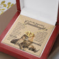 To My Granddaughter, Eternal love Necklace from OLD LION Grandfather - Babaccam