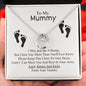 To My Mummy from Your Tummy, Gifts to Pregnant woman from Dad, Mom, Spouse, Partner, Husband, Boyfriend - Babaccam