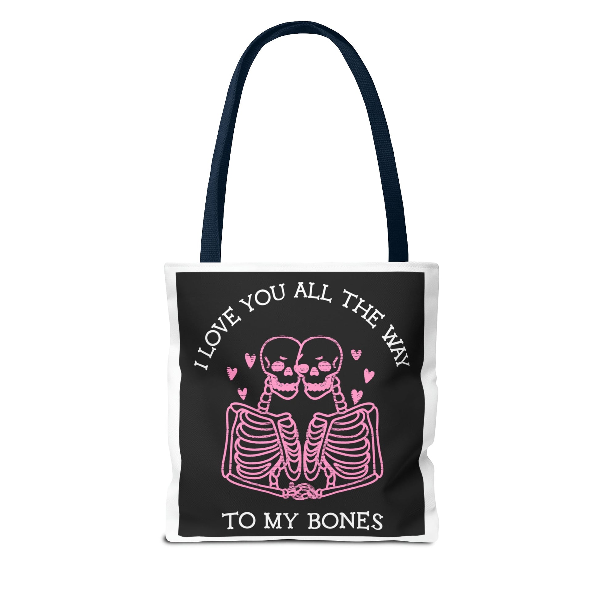 Valentine Skeleton Love Tote Bag (AOP) - Babaccam