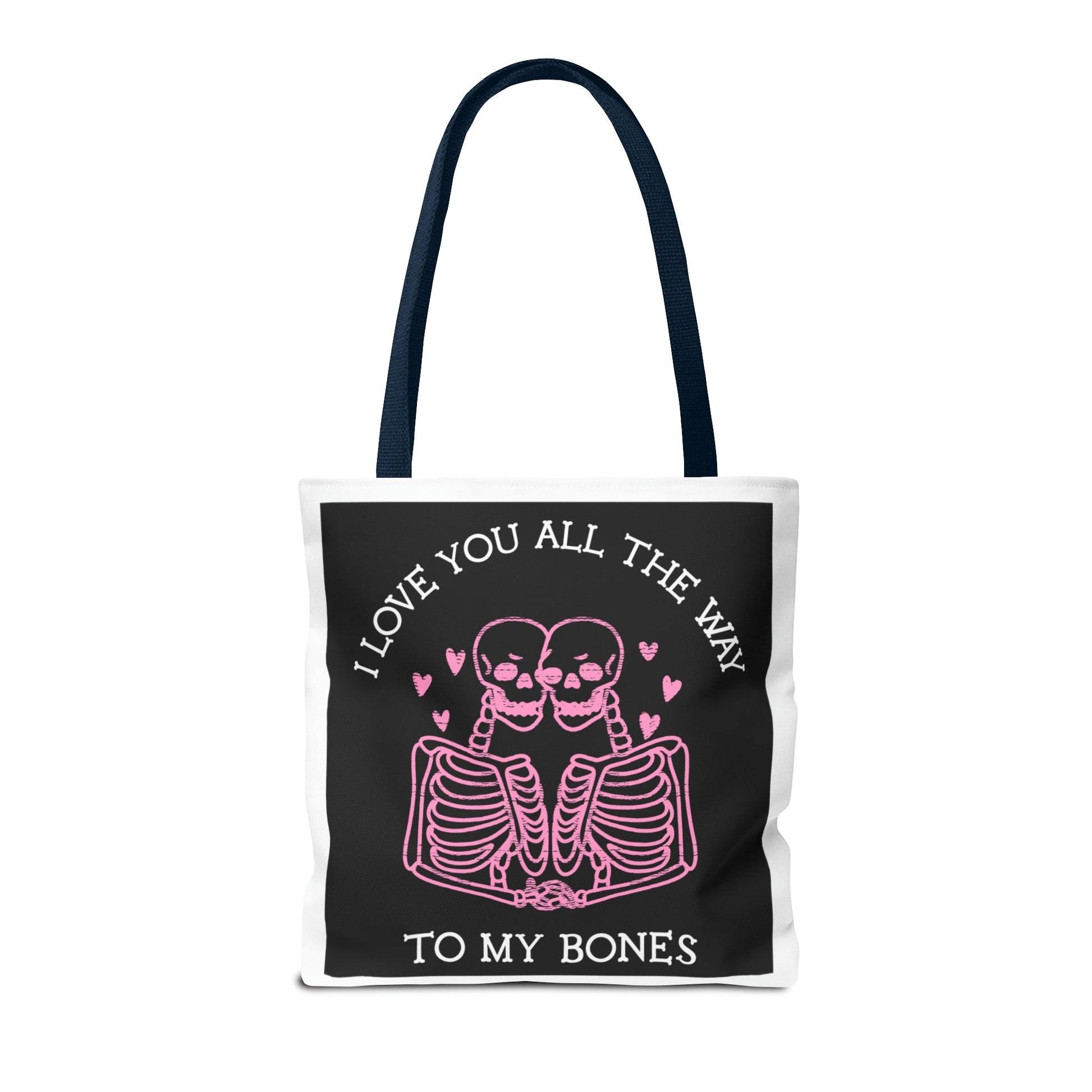 Valentine Skeleton Love Tote Bag (AOP) - Babaccam