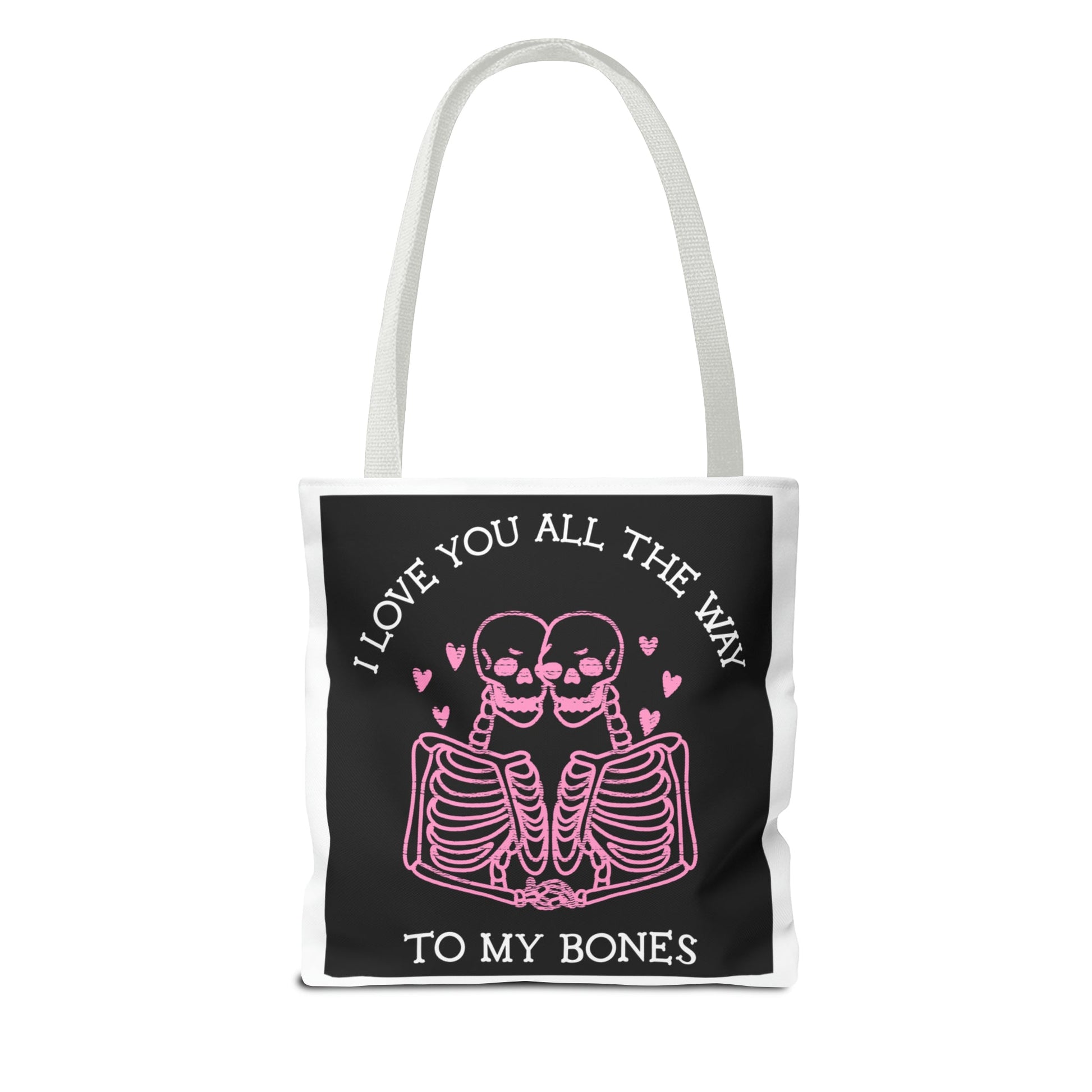 Valentine Skeleton Love Tote Bag (AOP) - Babaccam