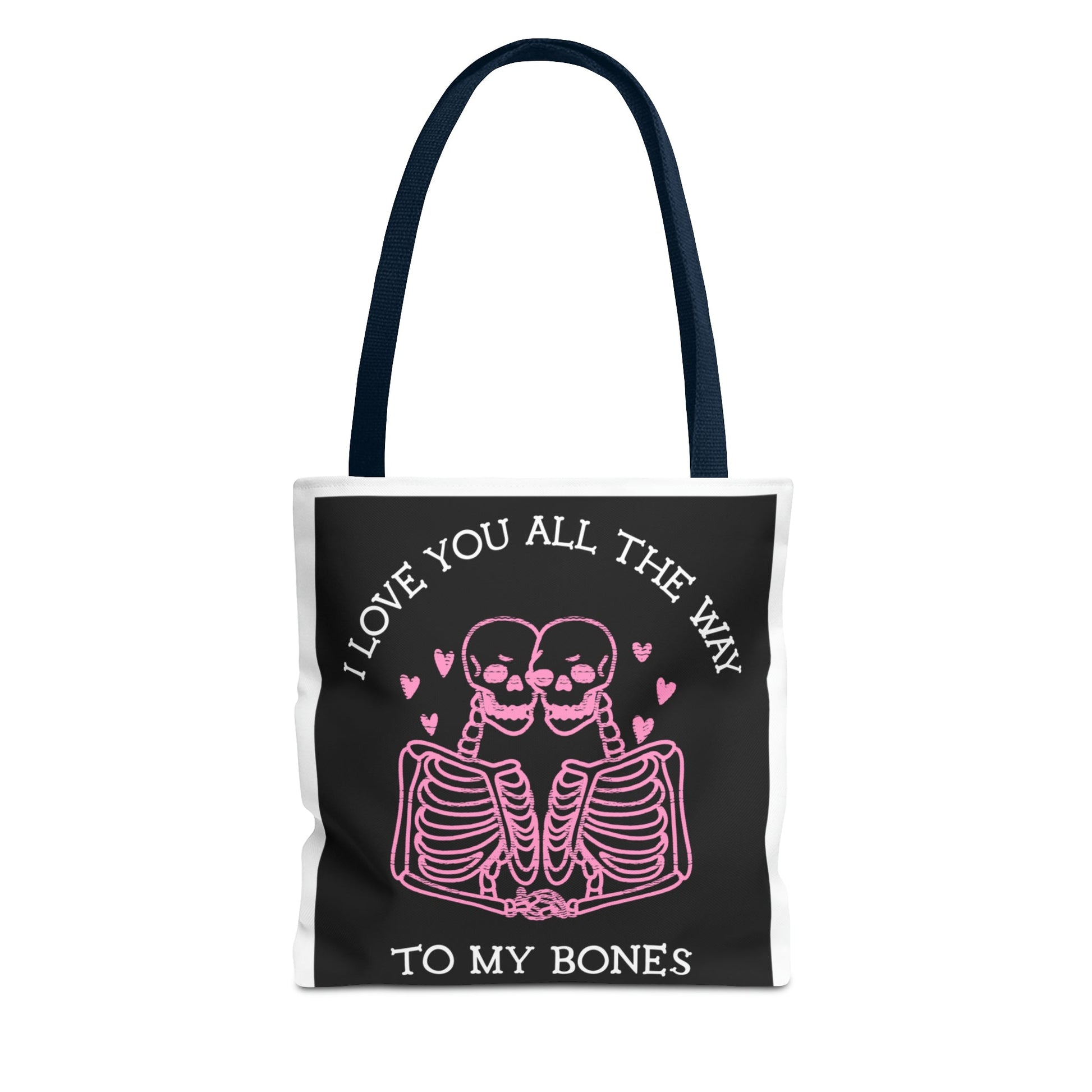 Valentine Skeleton Love Tote Bag (AOP) - Babaccam