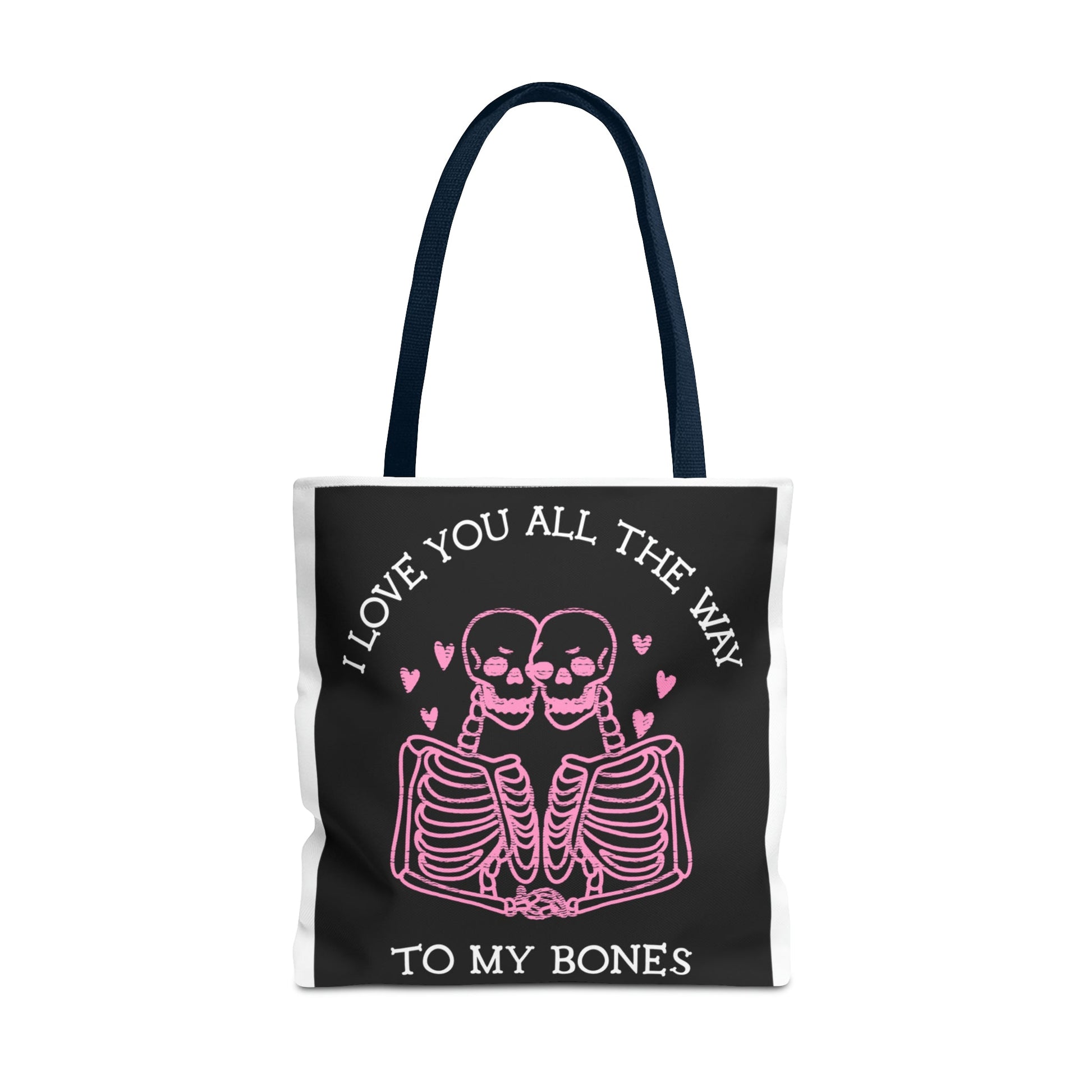 Valentine Skeleton Love Tote Bag (AOP) - Babaccam