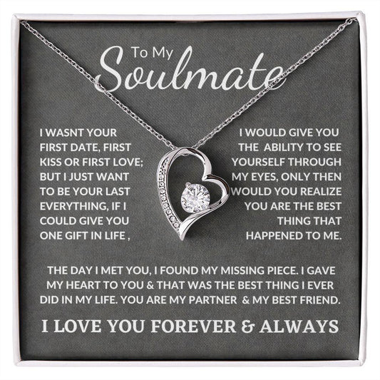 My Soulmate| Through My Eyes - Forever Love Necklace - Babaccam