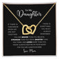 My Daughter| Braver Than You Believe - Interlocking Love Necklace - Babaccam