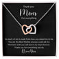 Thank You Mom| The Best Mother - Interlocking Hearts - Babaccam